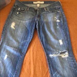 A&F Emma bootcut jeans 6s...super on trend